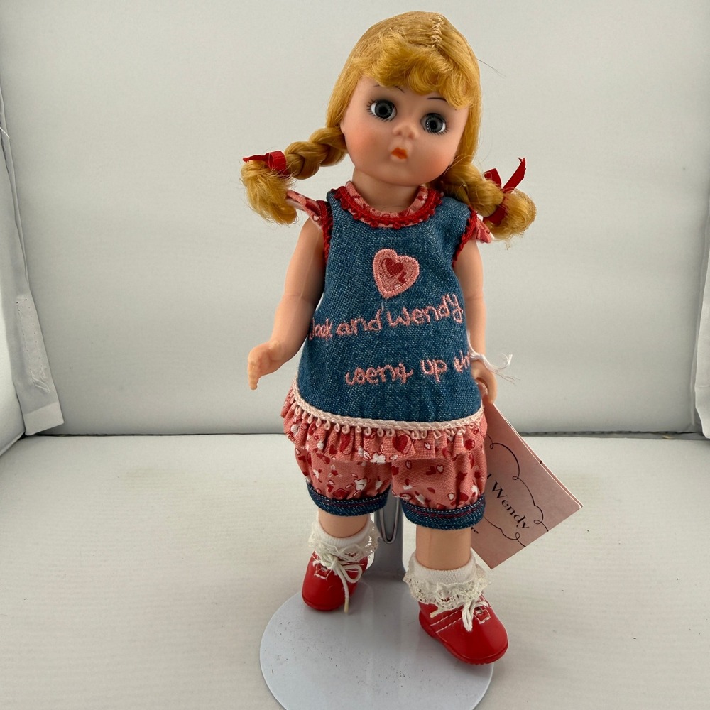 Madame Alexander Jack and Wendy Doll 8" Blonde Pigtails 42565 2006 No Jack